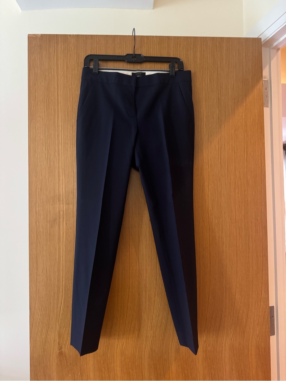 J. Crew Midnight Blue Tailored Pants “Favorite Fit”